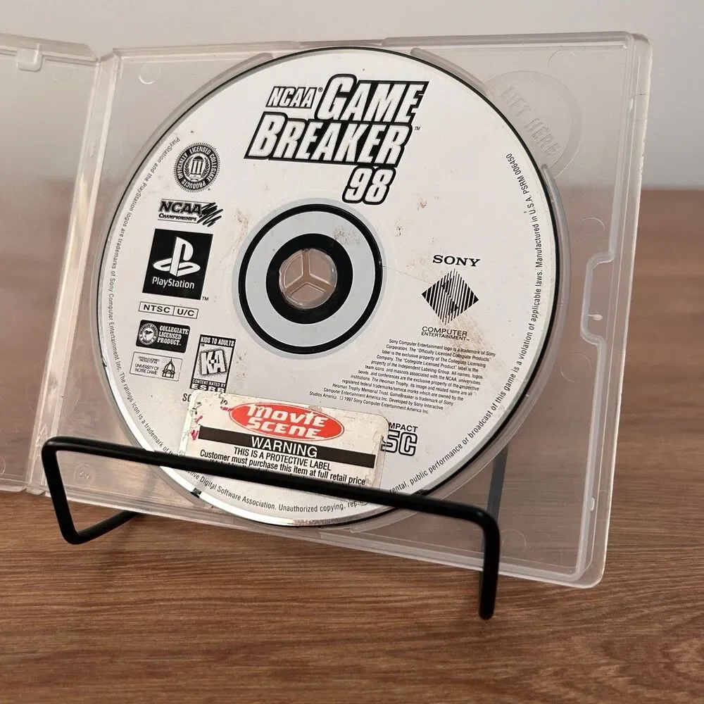 NCAA Gamebreaker '98 (PlayStation 1 PS1) NO TRACKING - DISC ONLY